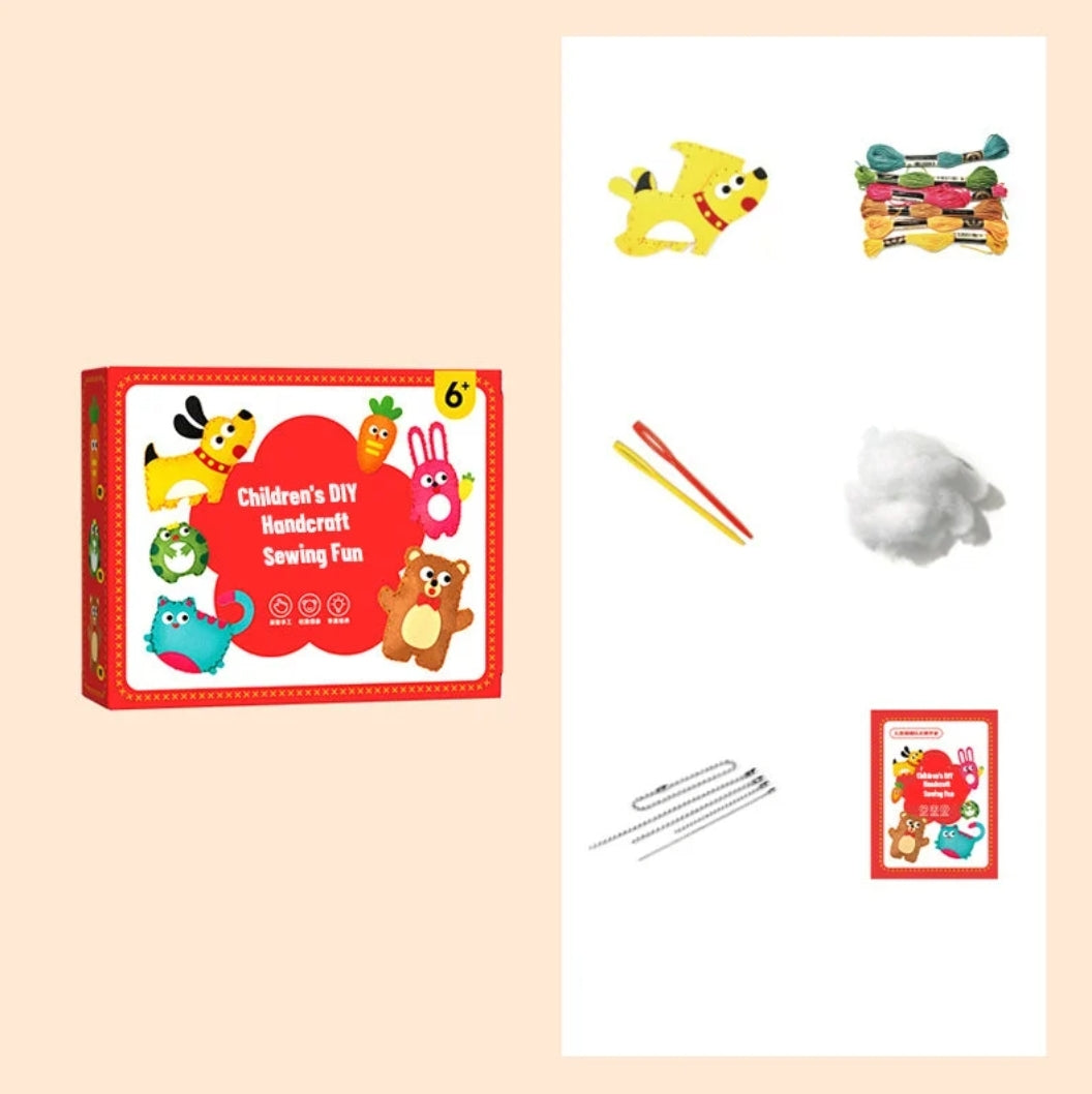 Kit da cucito fai da te Montessori 2024
