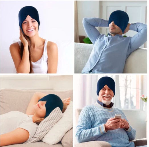 Emicrania mal di testa cappello 360 °