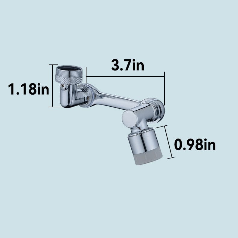 Robinet anti-éclaboussures rotatif