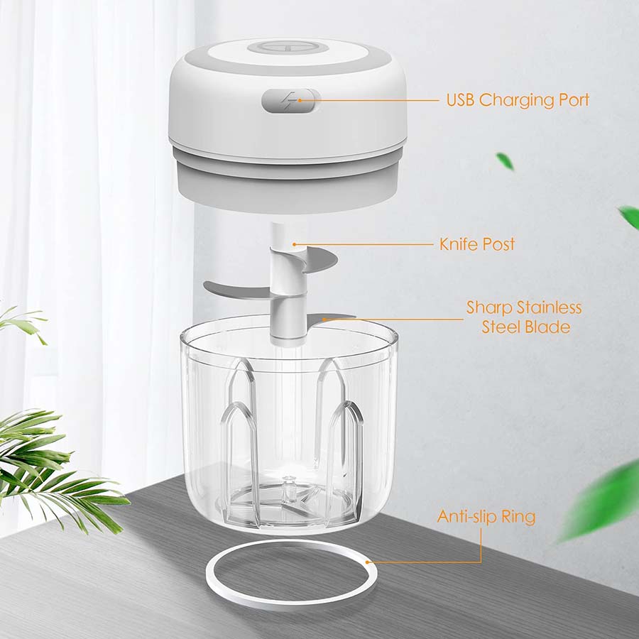 Wireless Electric Mini Food Garlic Chopper