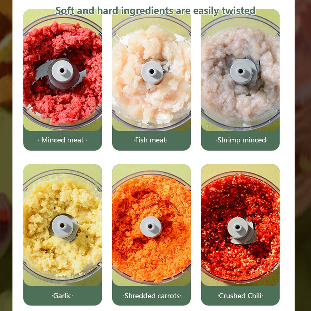 USB Charging Electric Meat Grinder