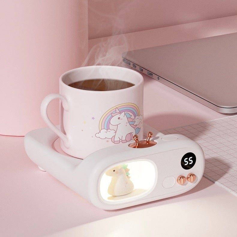 Chauffe-tasses thermostatique à chauffage rapide