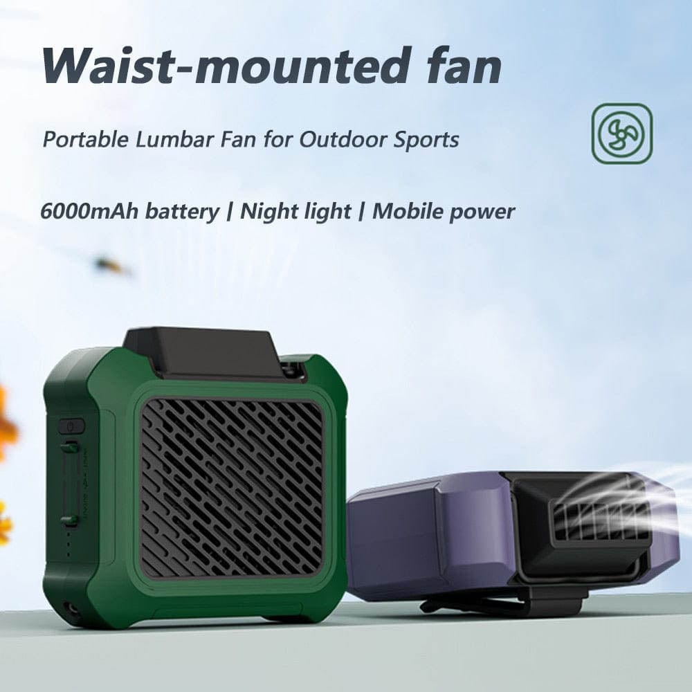 Portable Hanging Waist Fan