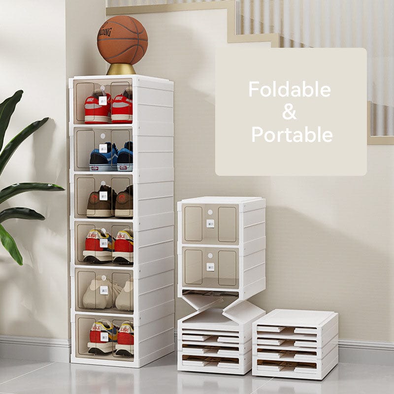 Étagère à chaussures pliable