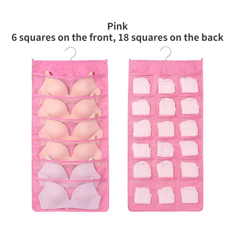 Double Sided Transparent Hanging Bag