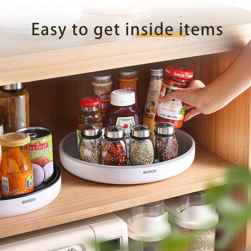 Rotating Spice Storage Rack Seasoning Organizer
