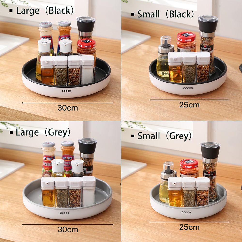 Rotating Spice Storage Rack Seasoning Organizer