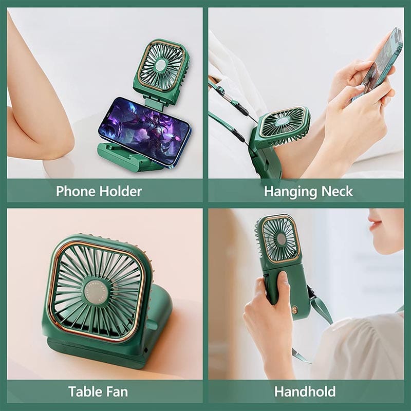 Ventilateur de cou pliable et réglable