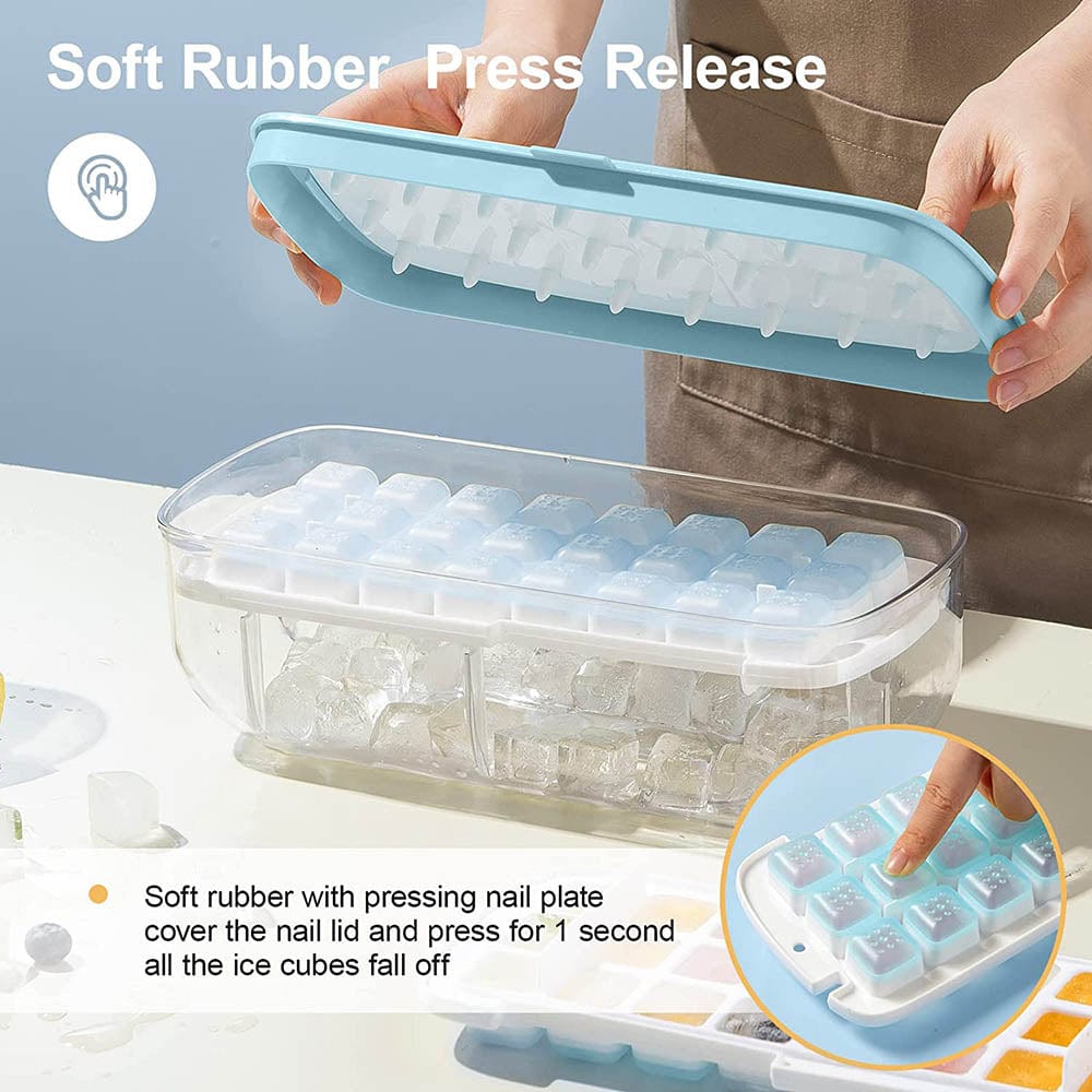Silicone Ice Tray Molds - 48 Ice Cubes