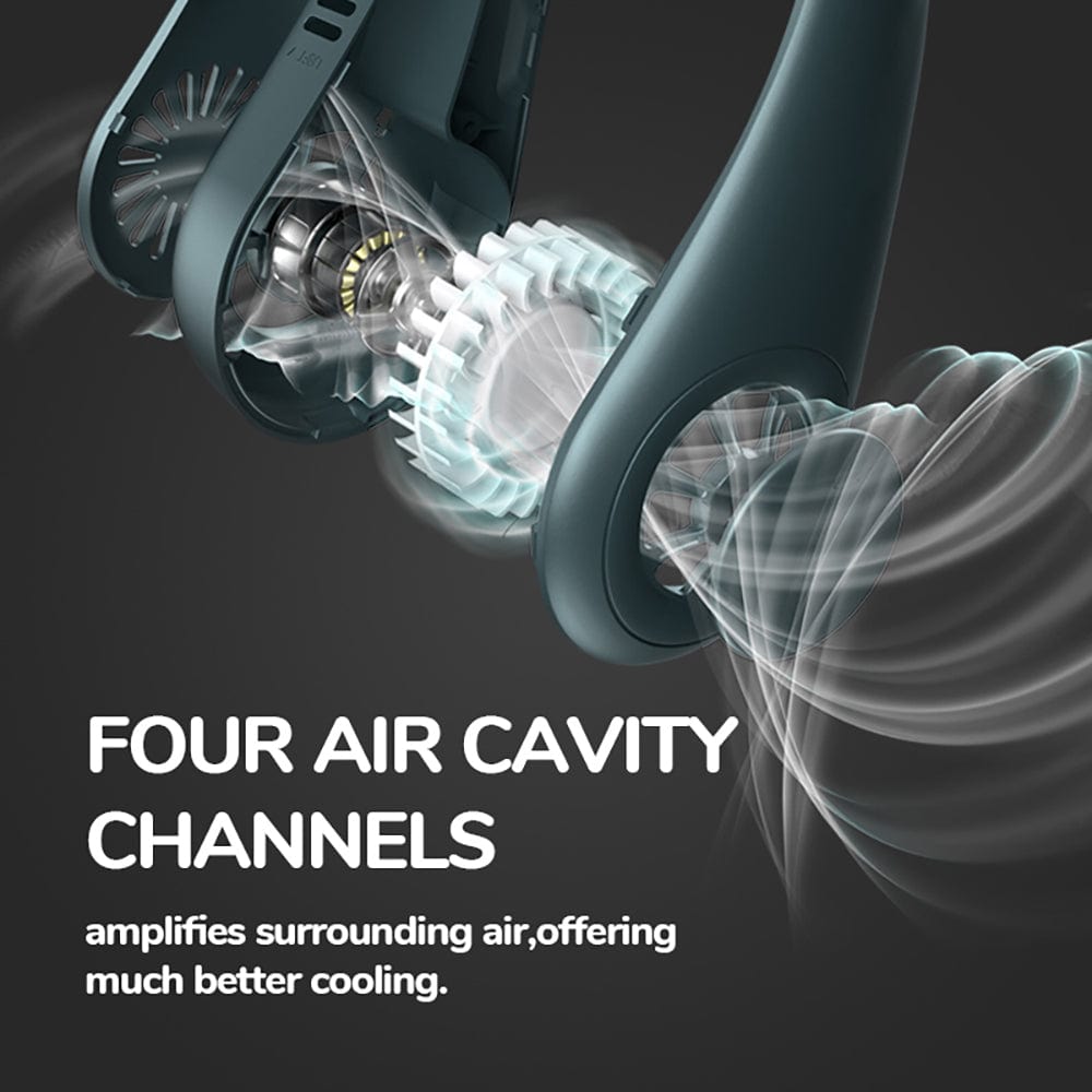 Mini ventilateur de cou sans pales USB
