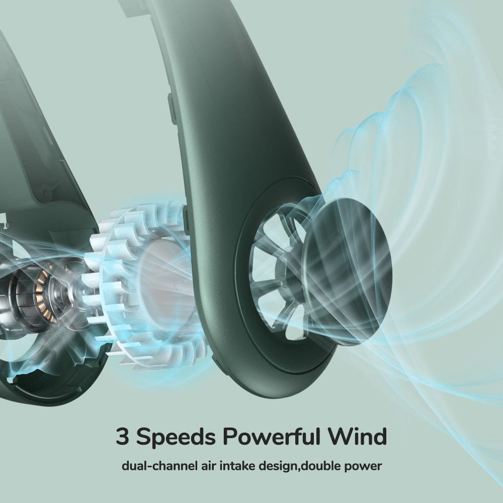 Mini ventilateur de cou sans pales USB