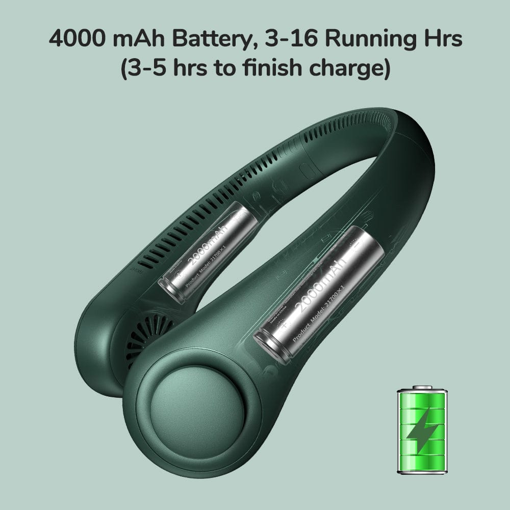 Mini ventilateur de cou sans pales USB