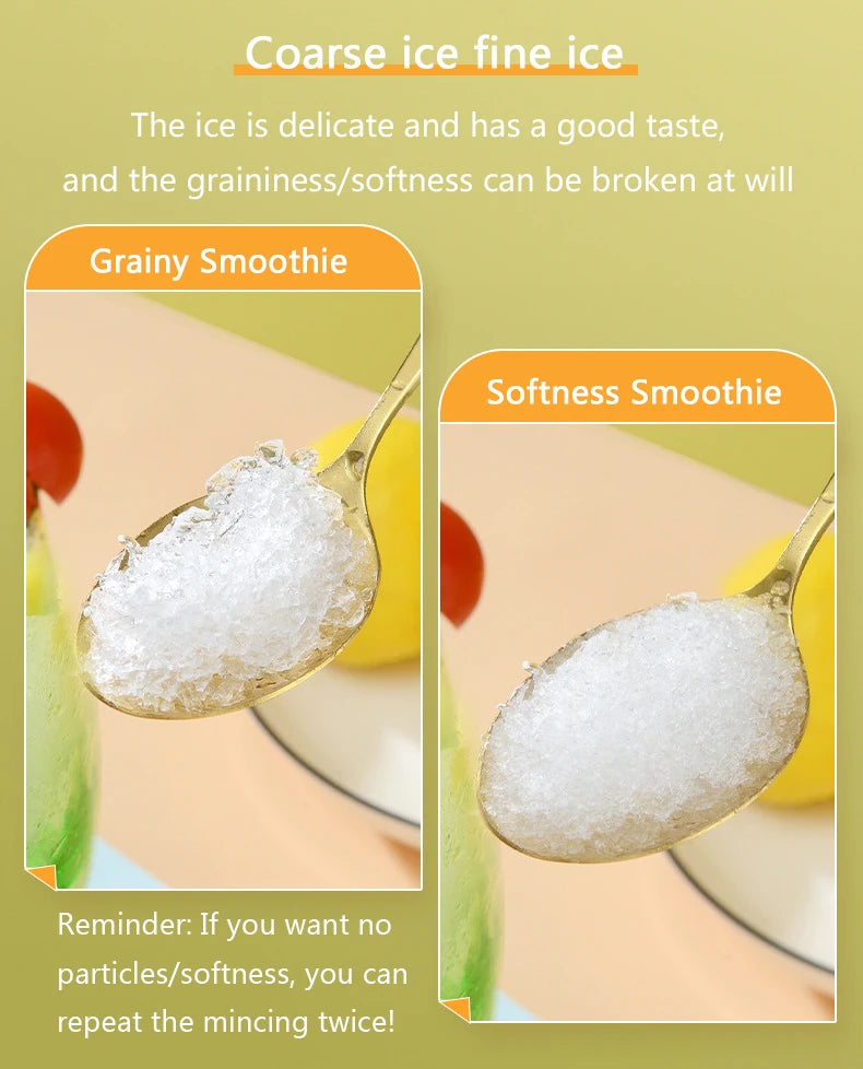 Household Electric Ice Crusher Shaved Ice Machine
