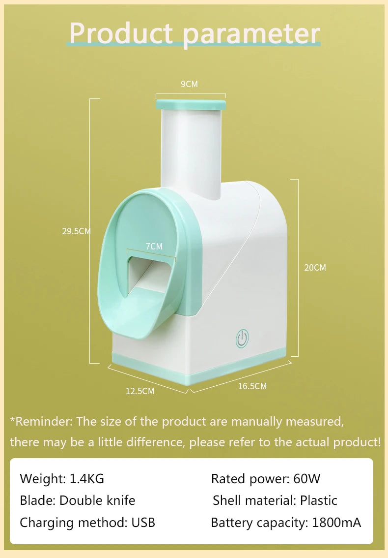 Household Electric Ice Crusher Shaved Ice Machine