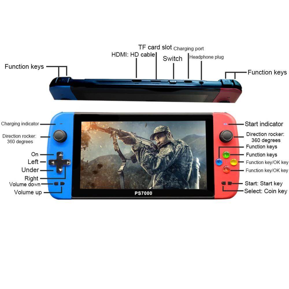HD PSP Game Console