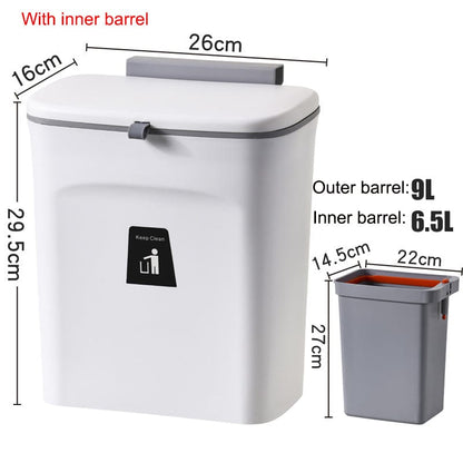 Hanging Trash Can For Kitchen Sink