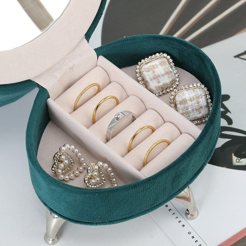 Jewelry Couch Storage Box Green
