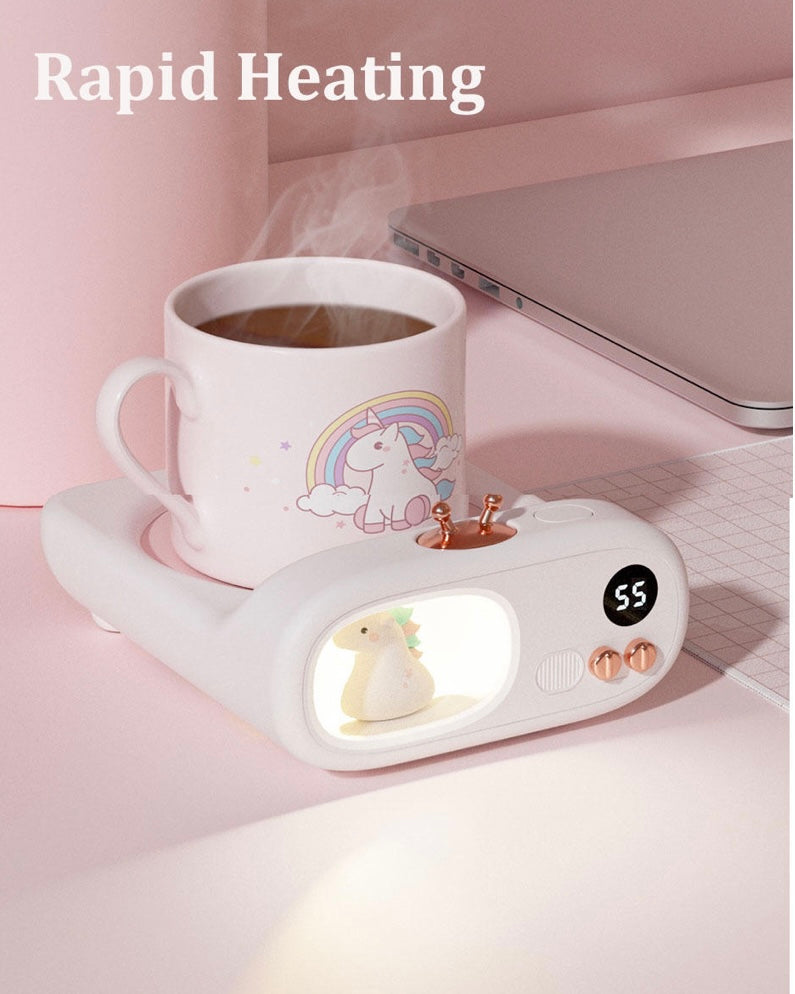 Chauffe-tasses thermostatique à chauffage rapide