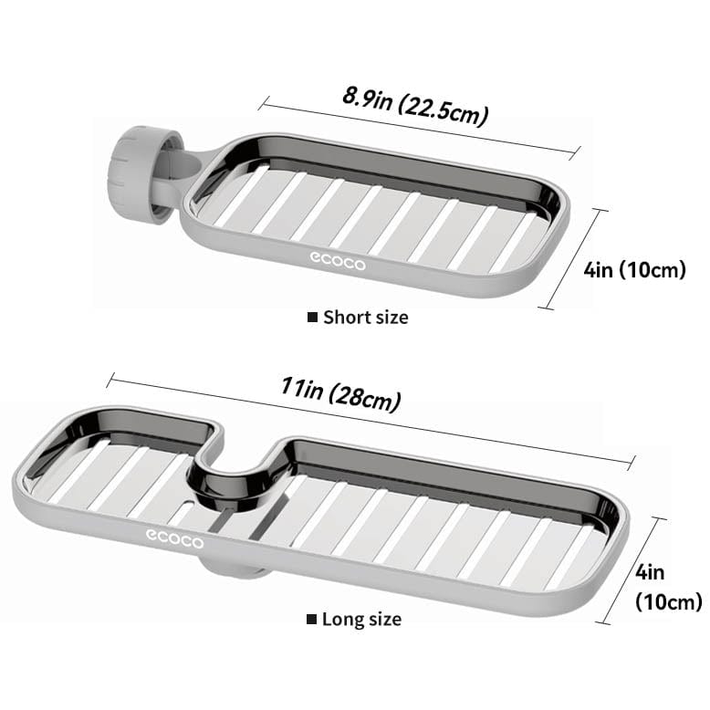 Support de rangement pour robinet et porte-éponge