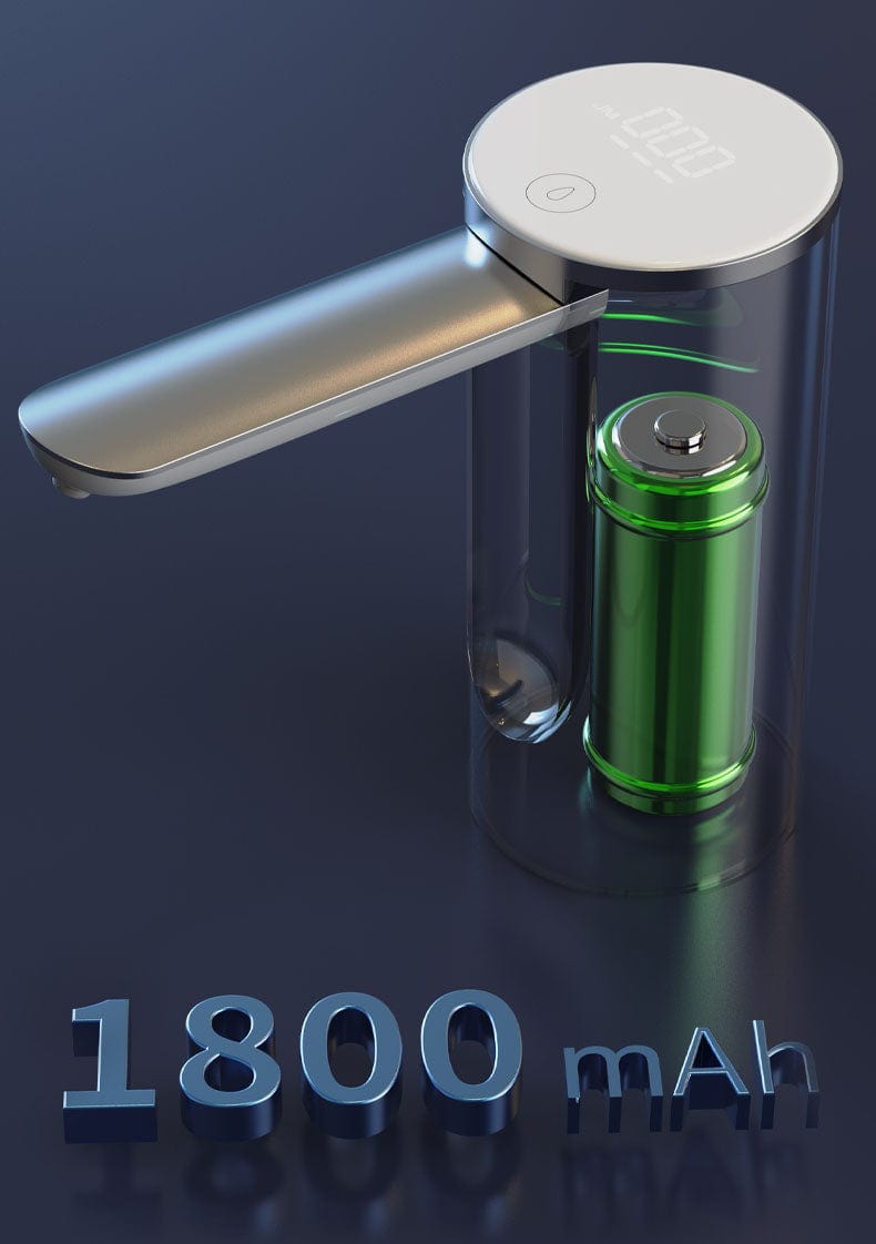 Distributeur d'eau pliable, pompe à bouteille d'eau, ajustement universel