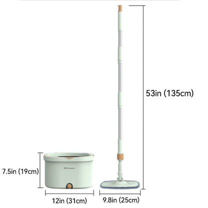Hand-Free Cleaning and Decontamination Separation Mop