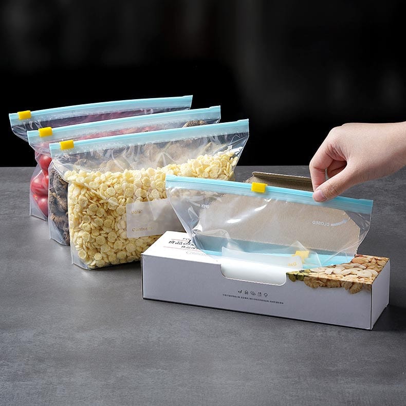 Sac de rangement avec fermeture hermétique pour 3 boîtes