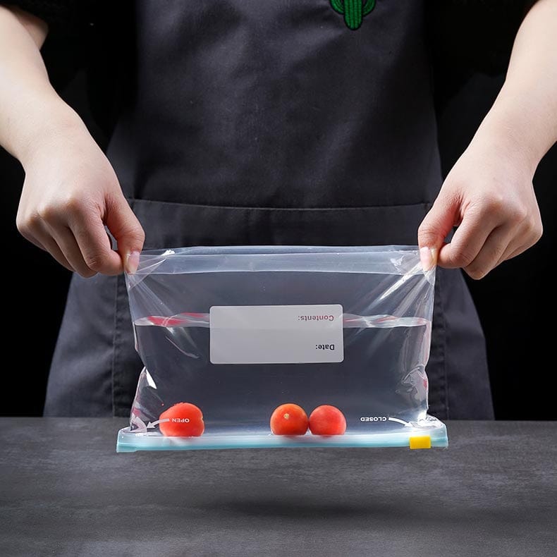 Sac de rangement avec fermeture hermétique pour 3 boîtes
