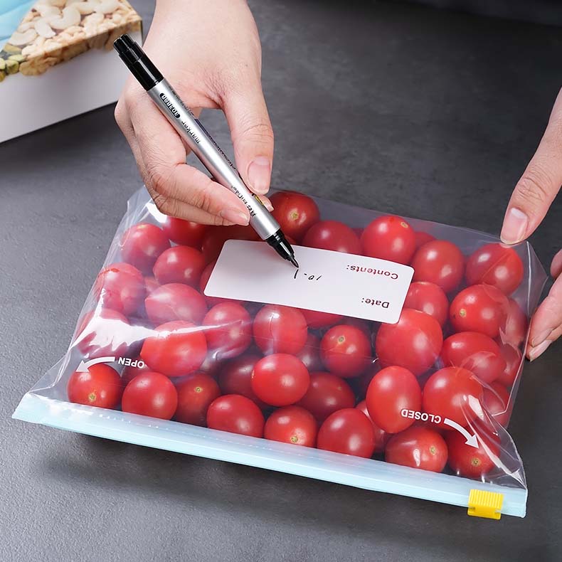 Sac de rangement avec fermeture hermétique pour 3 boîtes