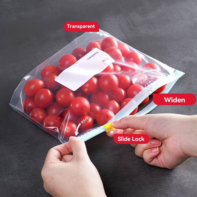 Sac de rangement avec fermeture hermétique pour 3 boîtes