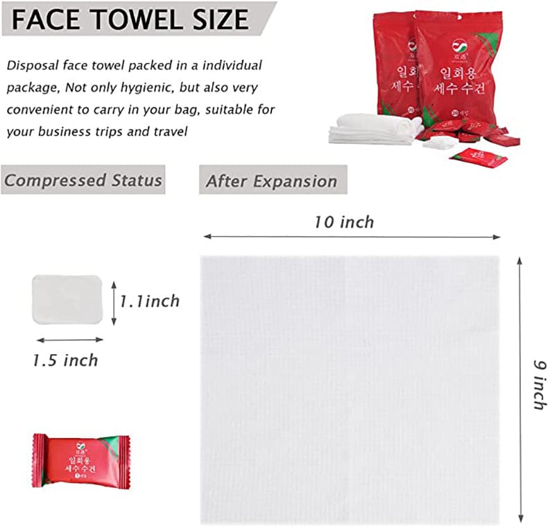 Disposable Compressed Face Towel Bath Towel