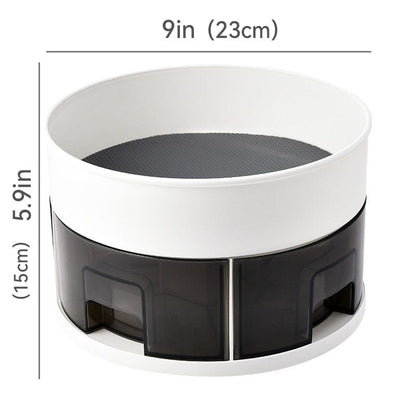 Support de rangement rotatif pour assaisonnements