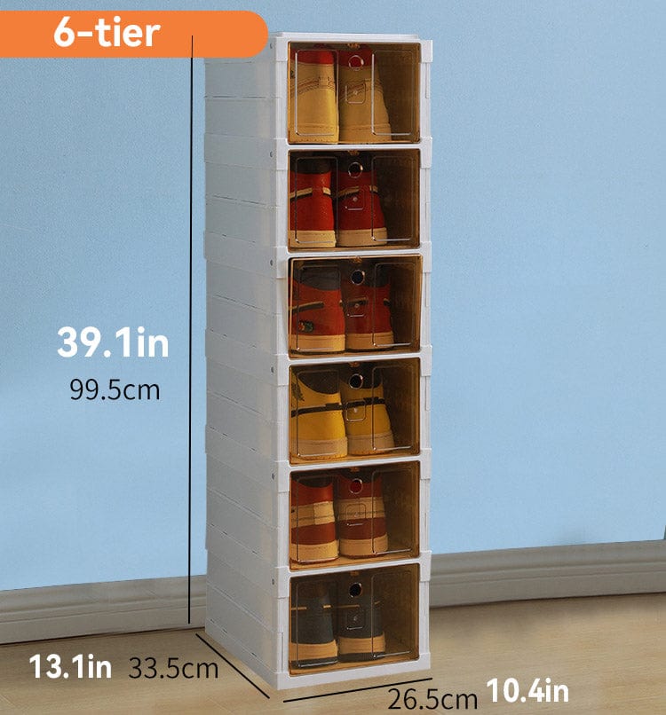 Étagère à chaussures pliable