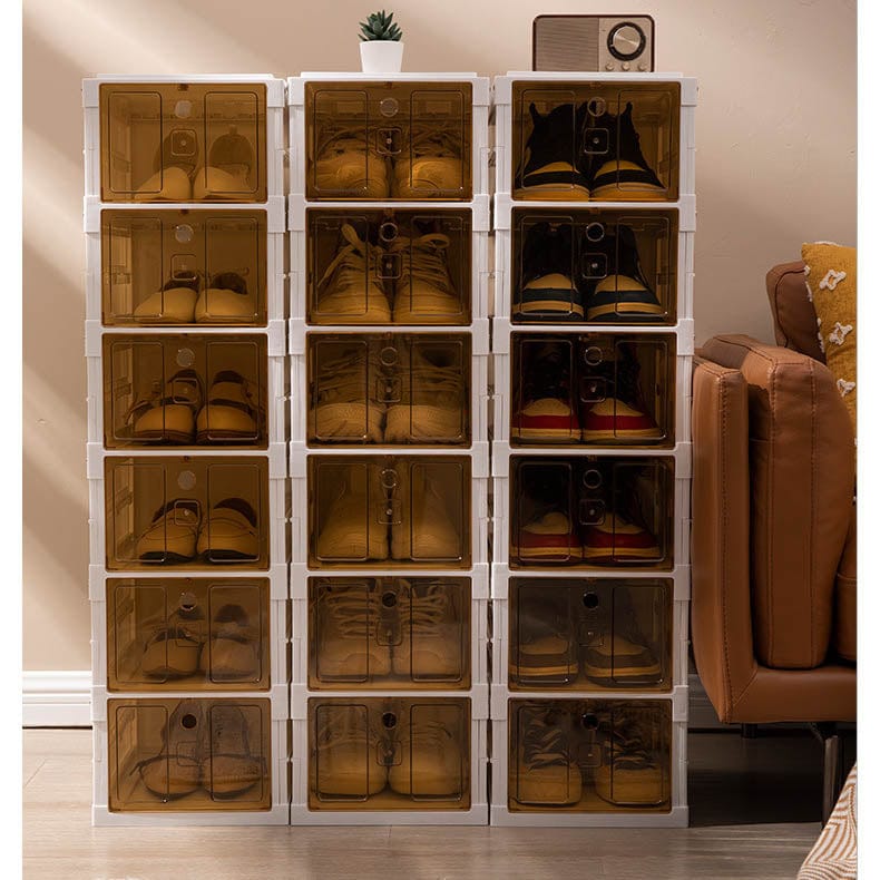 Étagère à chaussures pliable