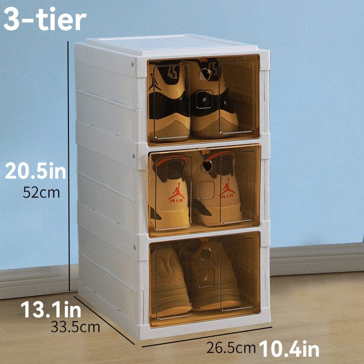 Étagère à chaussures pliable