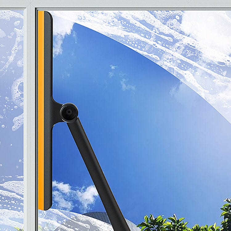 Nettoyant pour vitres avec grattoir et essuie-glace