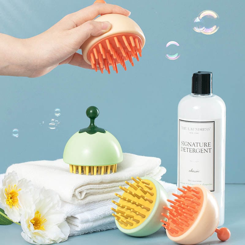 Scalp Brush with Soft Silicone