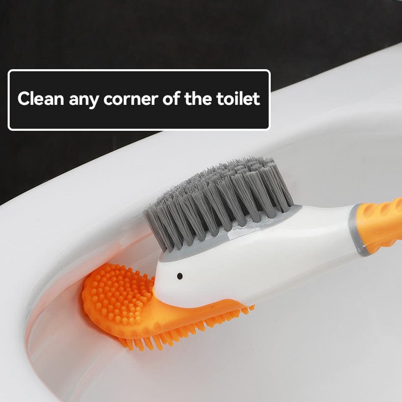Brosse WC murale en forme de canard plongeur