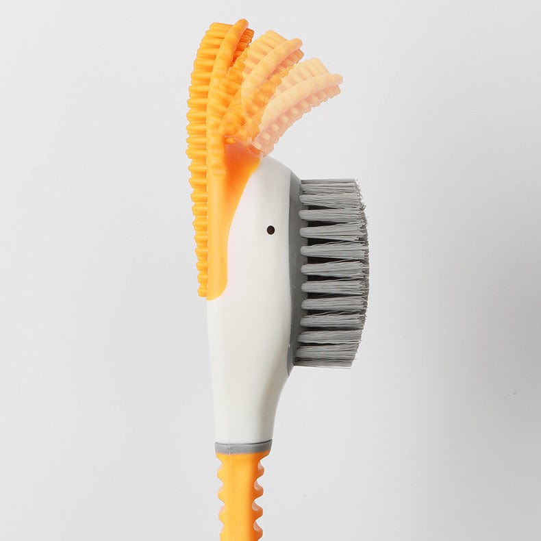 Brosse WC murale en forme de canard plongeur