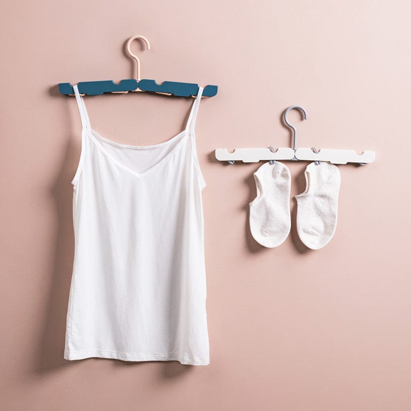 Cintre de voyage pliable 2 pièces