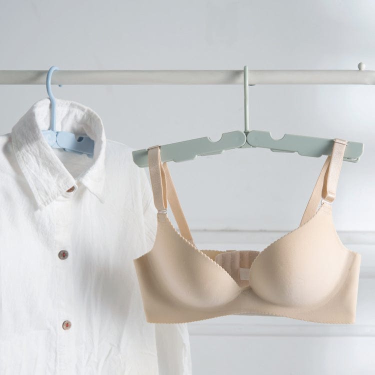 Cintre de voyage pliable 2 pièces