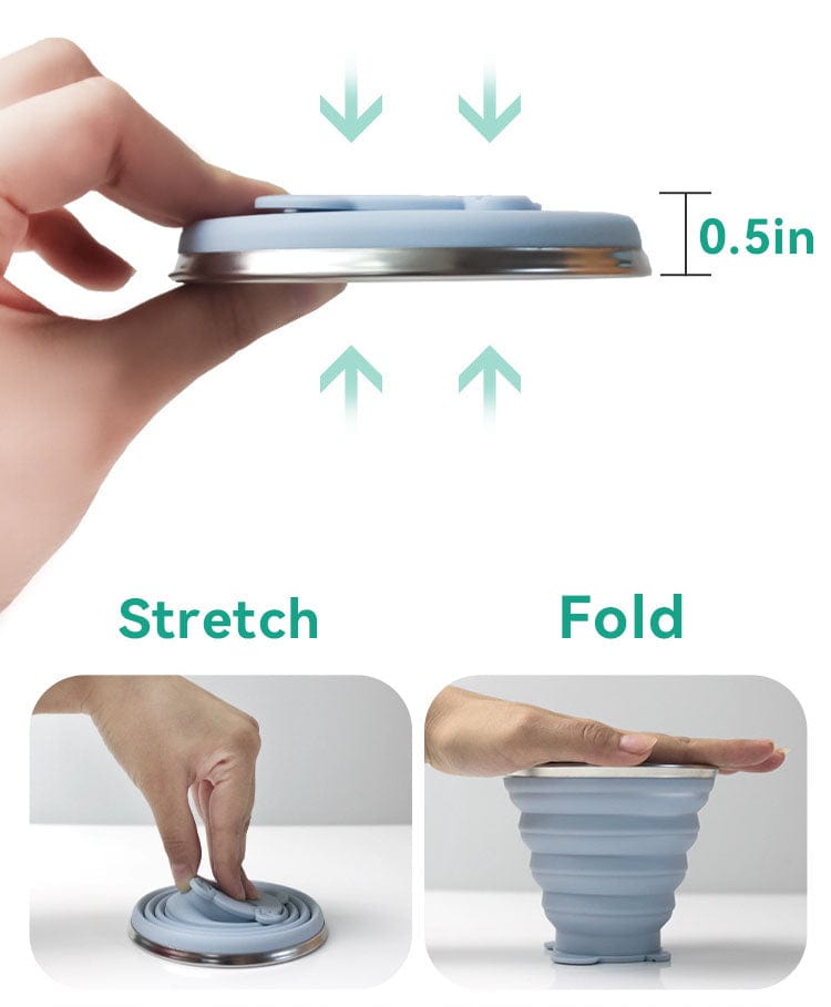 Silicone Collapsible Travel Cup