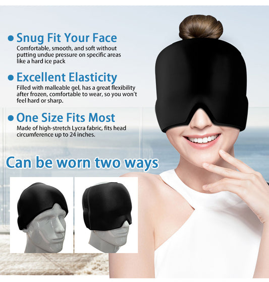 Emicrania mal di testa cappello 360 °
