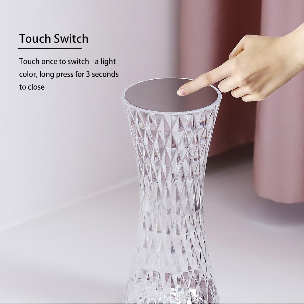 LED Acrylic Modern Decorative Desk Lamp