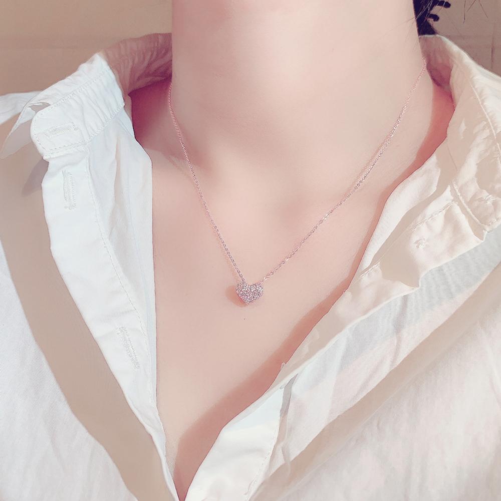 Love Heart Shape Necklace