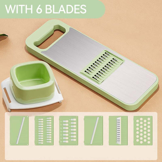 Multifunctional Vegetable Cutter With Steel Blades 