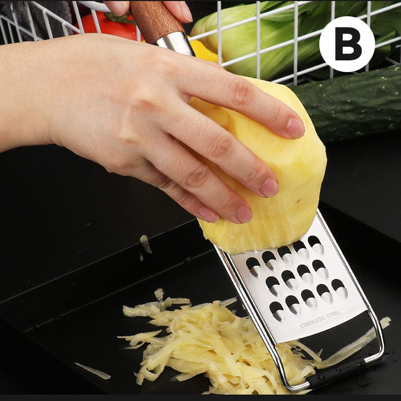 Multi-purpose Kitchen Food Slicer Cheese Grater 4-Piece