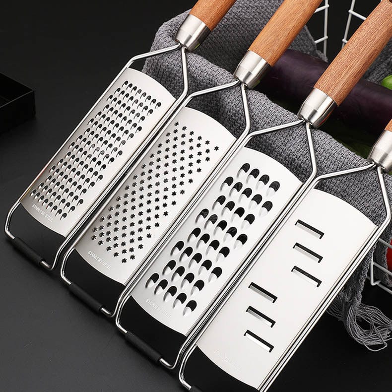 Multi-purpose Kitchen Food Slicer Cheese Grater 4-Piece
