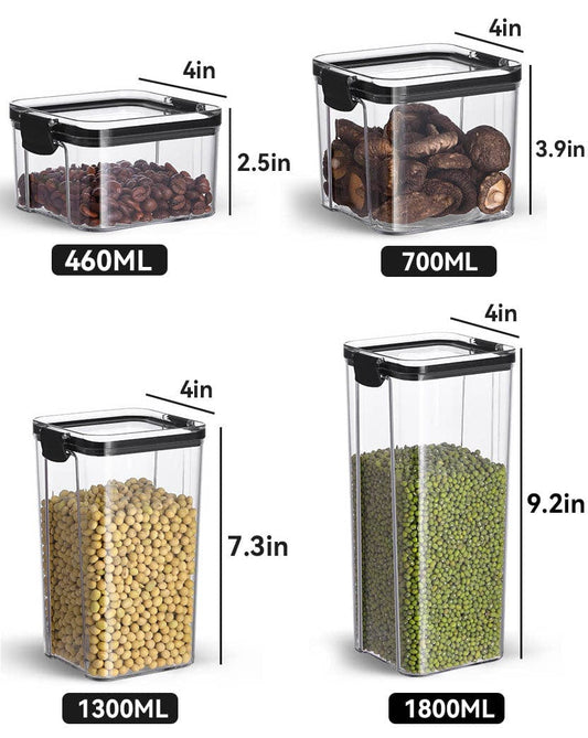 Conteneurs de stockage des aliments 2 pièces