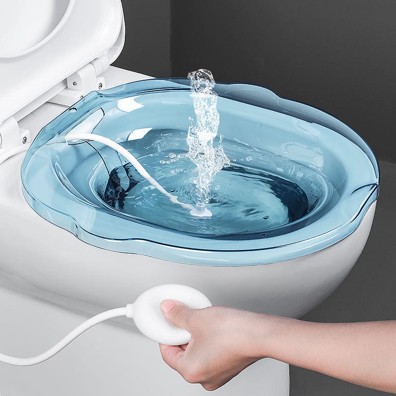 Portable Female Private Parts Cleaning Pregnant Woman Old People Wash The Ass Basin Patients with Hemorrhoids
