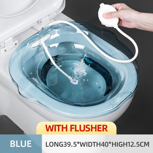 Portable Female Private Parts Cleaning Pregnant Woman Old People Wash The Ass Basin Patients with Hemorrhoids